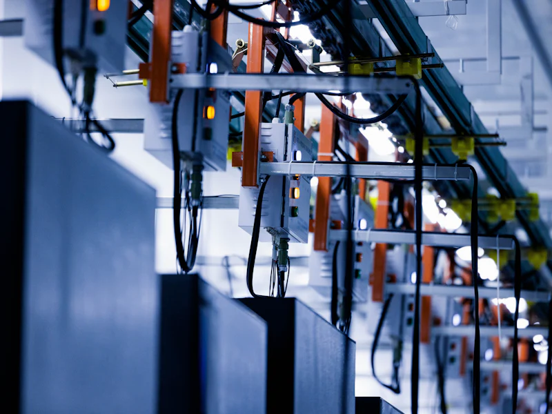 Bekabeling in een datacenter